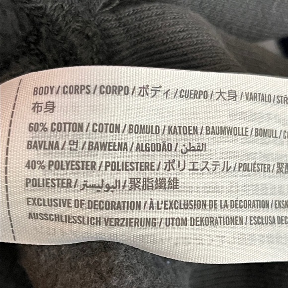 Abercrombie & Fitch Gray Button-Up Sweatshirt - Picture 11 of 11